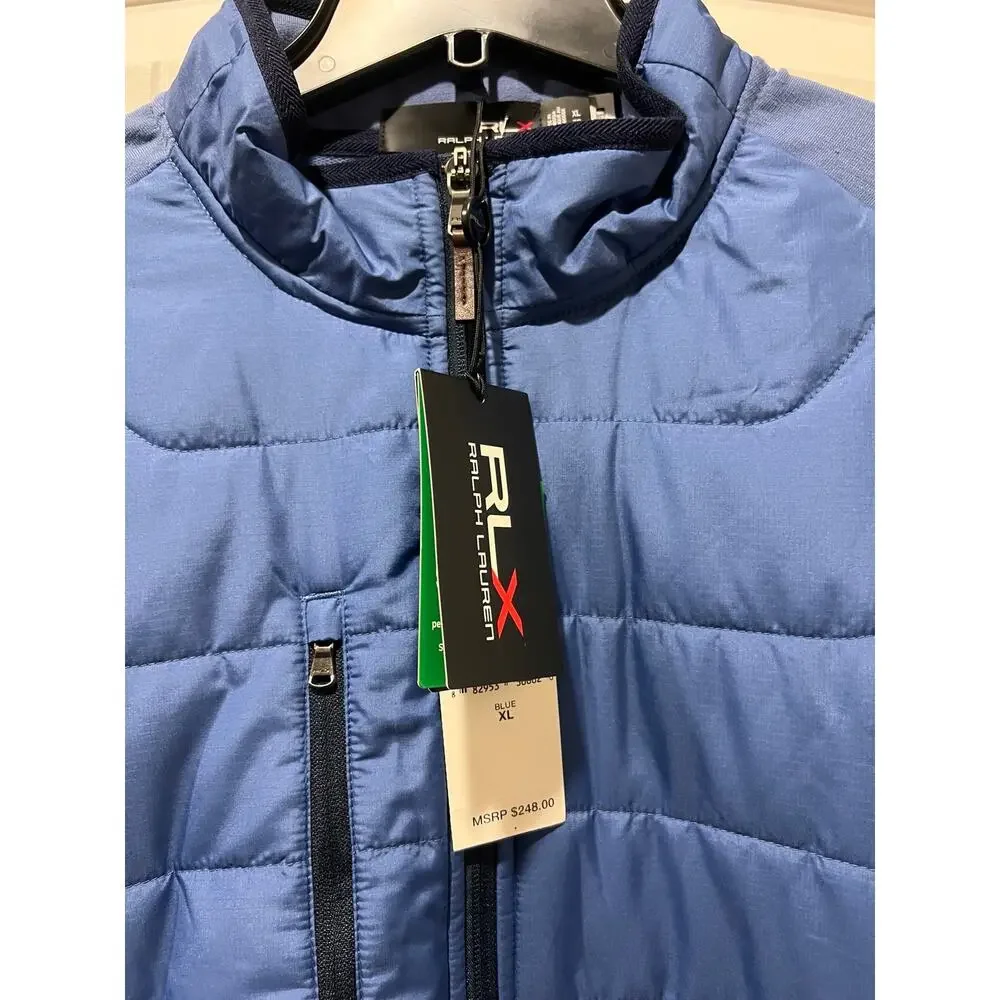 NWT❤️Polo Ralph Lauren RLX Golf Paneled Stretch Terry Jacket szXL